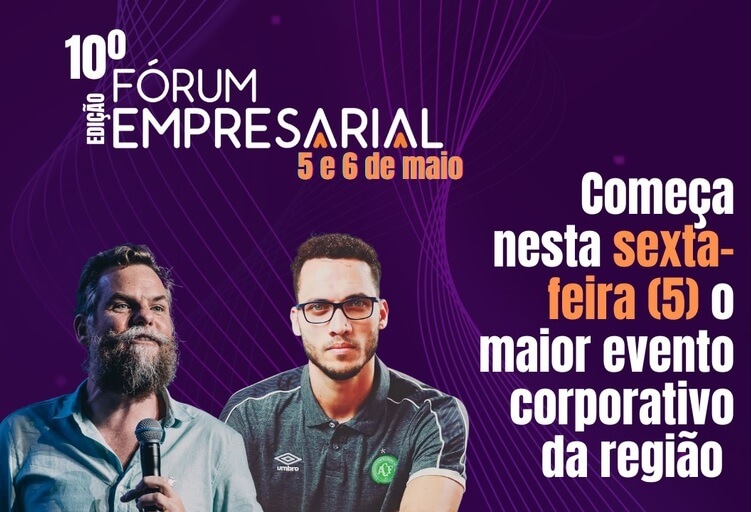 Capa Sicredi Conexão apoia o 10º Fórum Empresarial em Maravilha/SC