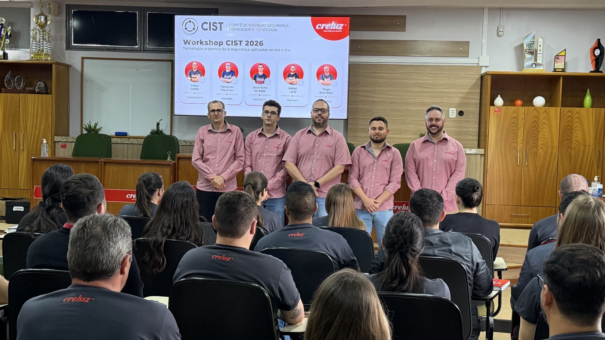 Capa Creluz fortalece cultura de segurança digital com workshop interno