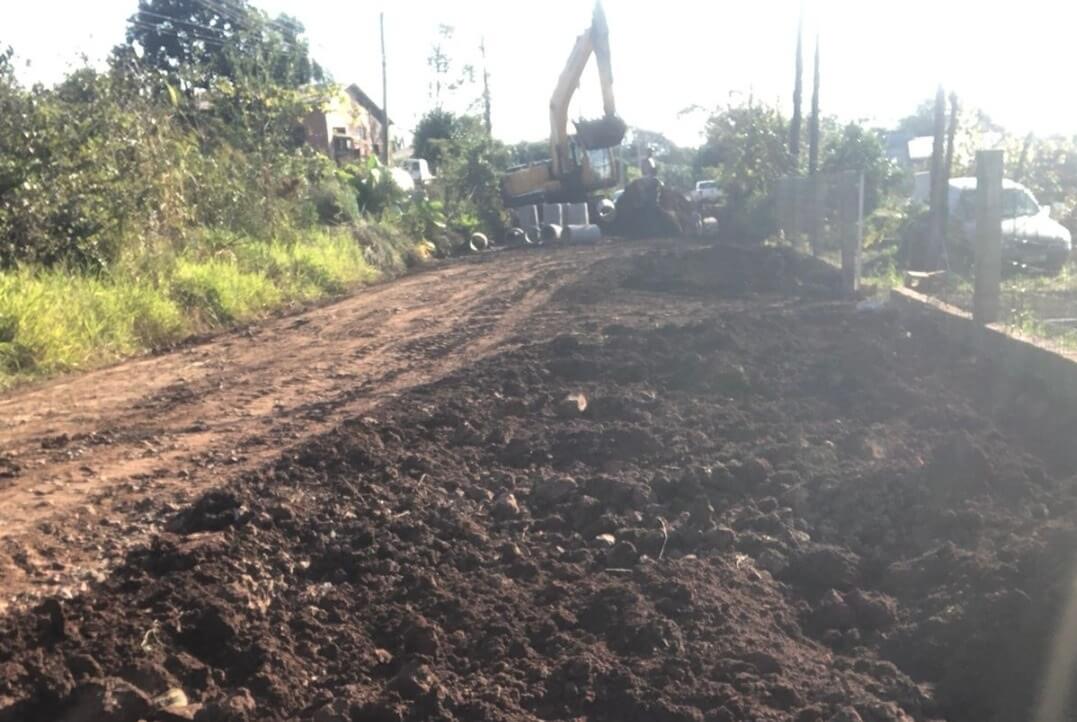 Capa Ametista do Sul: obras de infraestrutura beneficiarão moradores na saída para Linha Alta