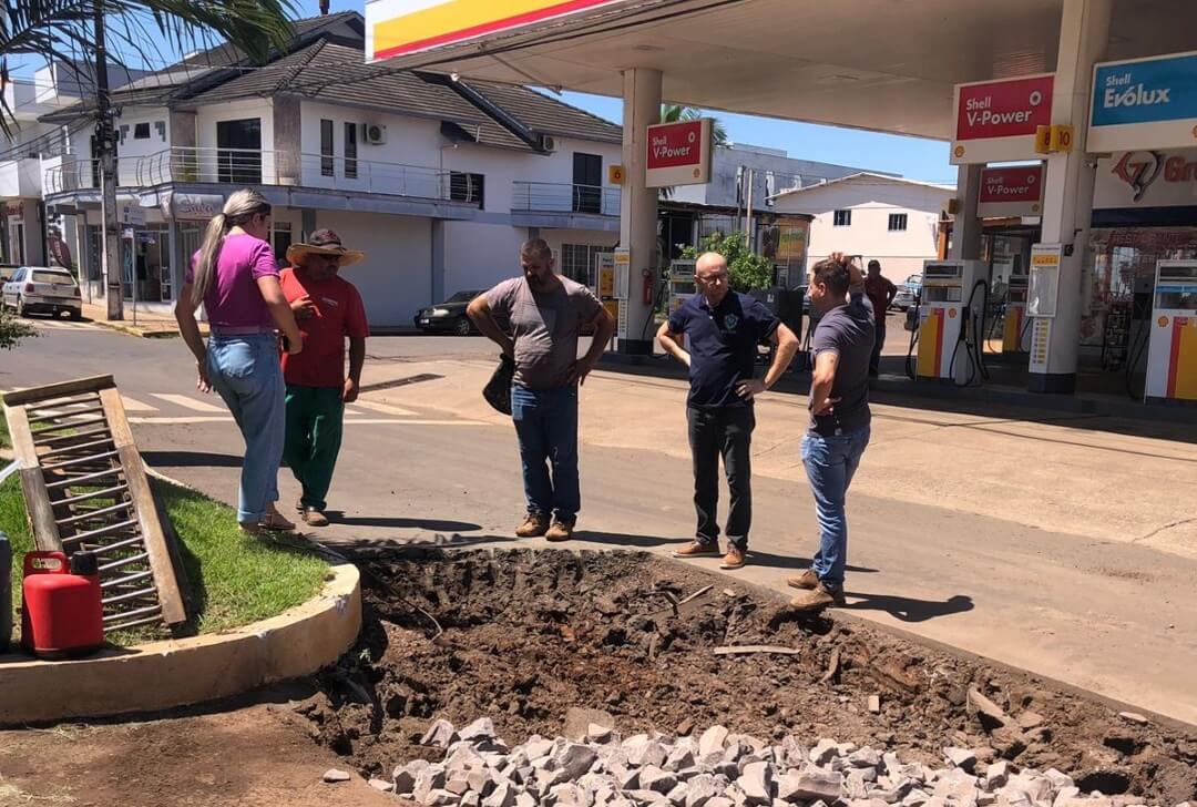 Capa Ametista do Sul: Município inicia obras de drenagem e pavimentação asfáltica em vias urbanas