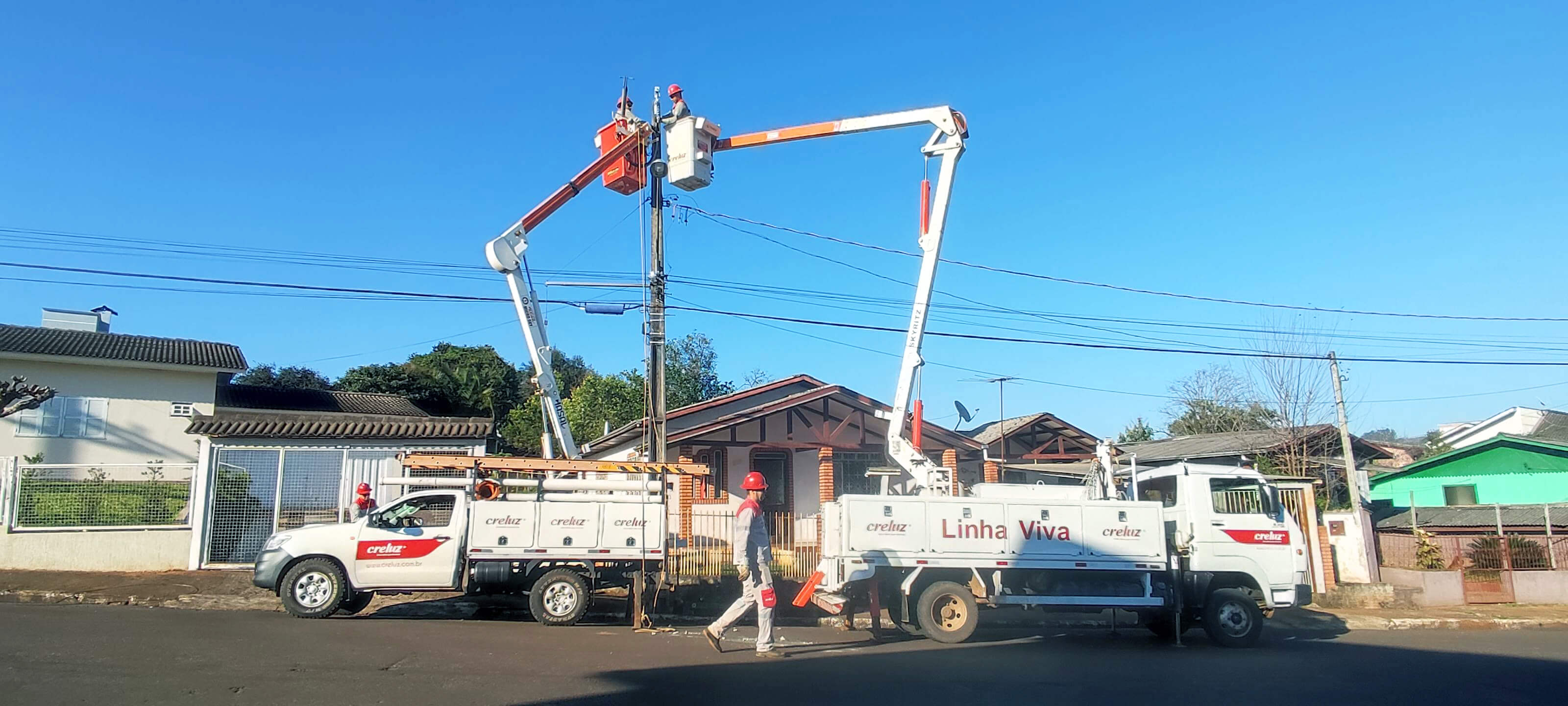 Capa Creluz investe cerca de R$ 400 mil em melhorias em Rodeio Bonito