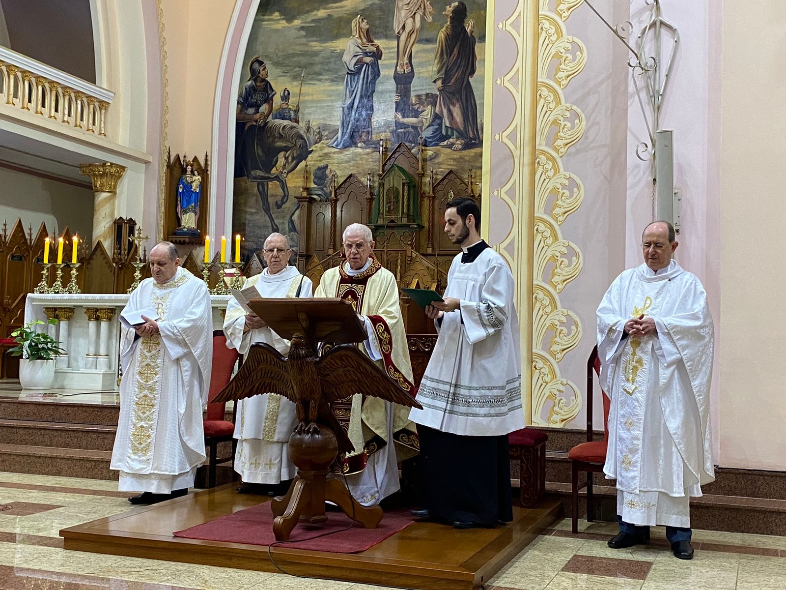 Capa Paróquia da Catedral Santo Antônio celebra 60 anos de Ordenação do Cônego Guido Amadeu Londero