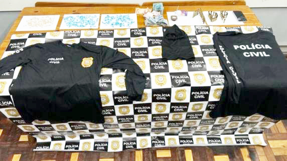 Capa Foragido mantinha delegacia falsa dentro de casa, em Novo Hamburgo