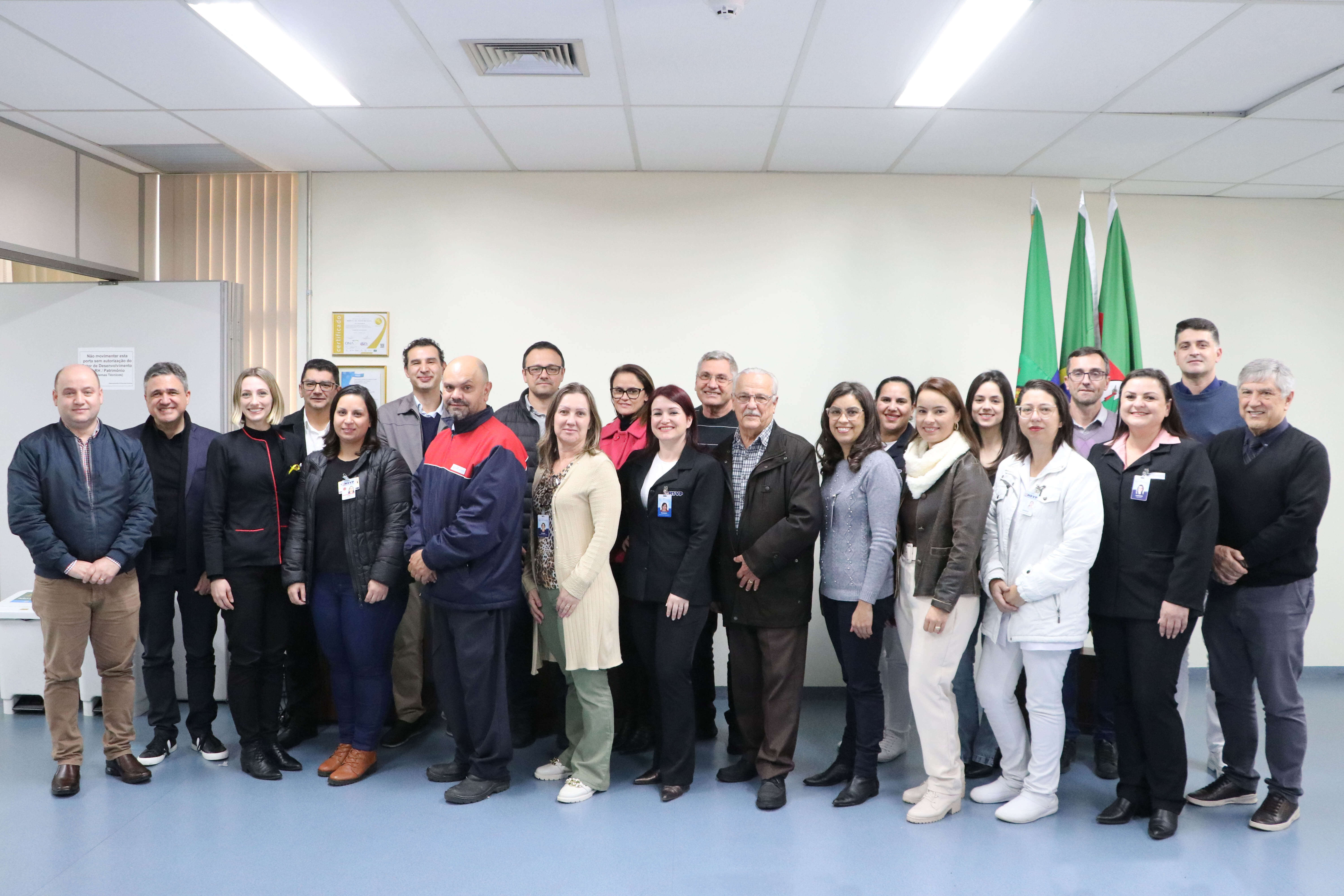 Capa Nova diretoria da Associação de Funcionários do HSVP é empossada