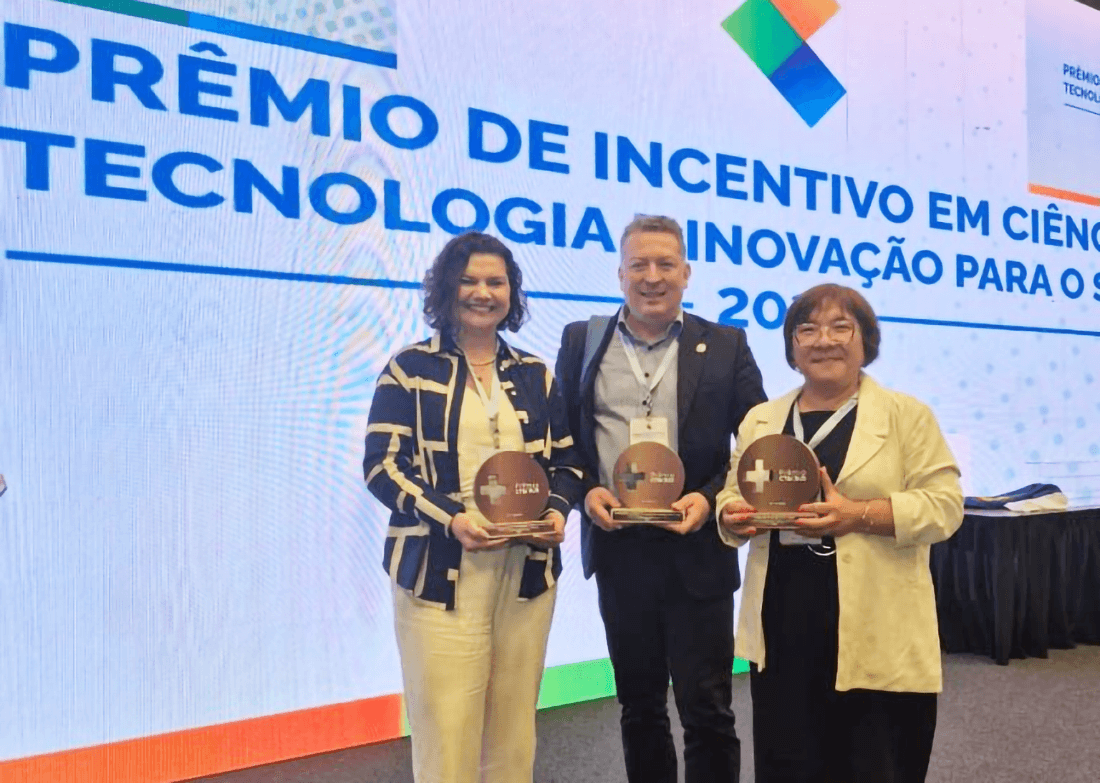 Capa Professoras da UFSM são vencedoras do 17º Prêmio de Incentivo em Ciência, Tecnologia e Inovação para o SUS