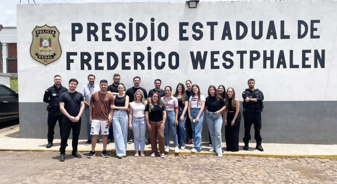 Capa Acadêmicos de Direito visitam o Presídio Estadual de Frederico Westphalen