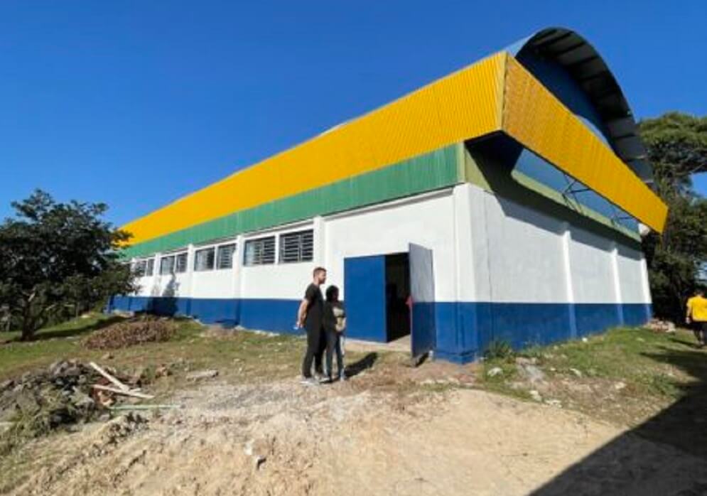 Capa Erval Seco: engenheiros realizam vistoria em obras