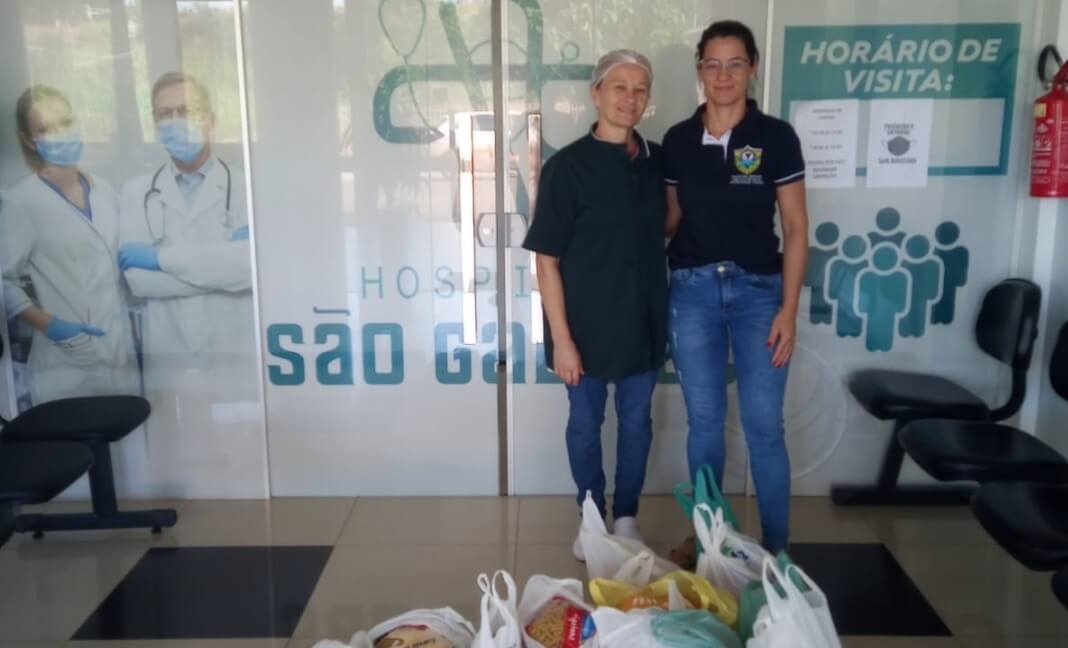Capa Secretaria de Turismo de Ametista do Sul doa alimentos ao Hospital São Gabriel