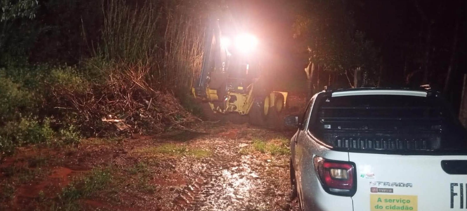 Capa Ronda Alta mobiliza equipes após chuva de cerca de 200 milímetros e inicia levantamento dos danos