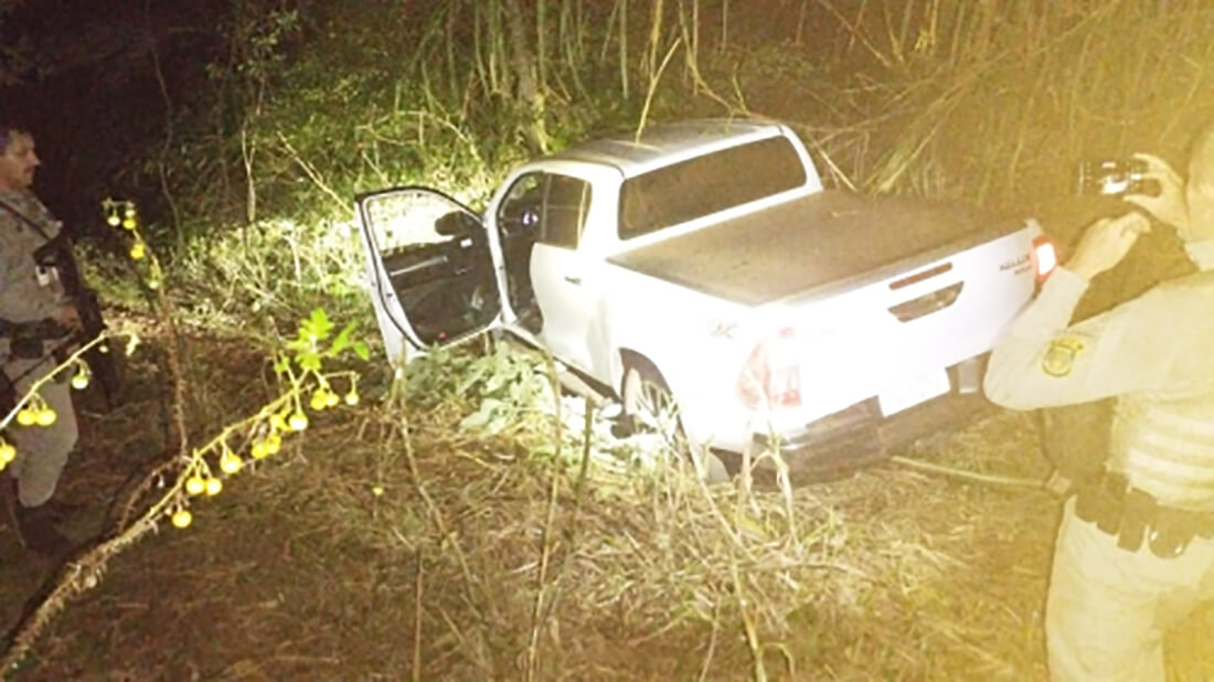 Capa Casal é preso em Crissiumal com caminhonete furtada em Panambi