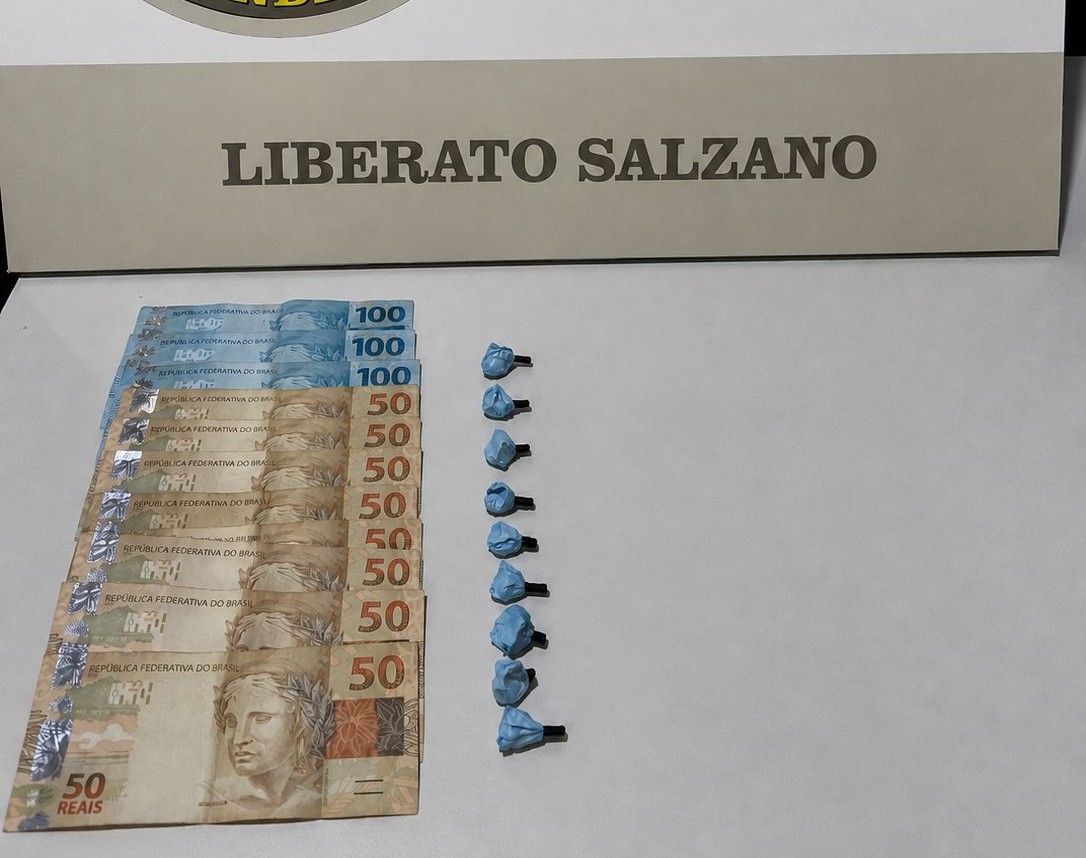 Capa Homem é preso por tráfico de drogas no Distrito de Pinhalzinho, em Liberato Salzano