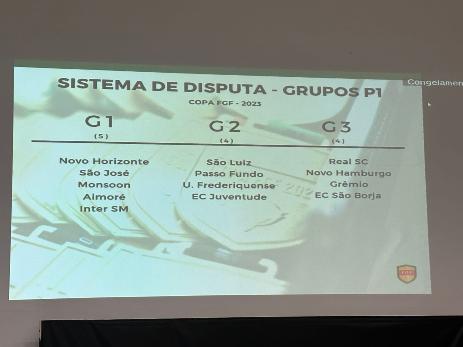Capa União-FW conhece seus adversários na Copa FGF