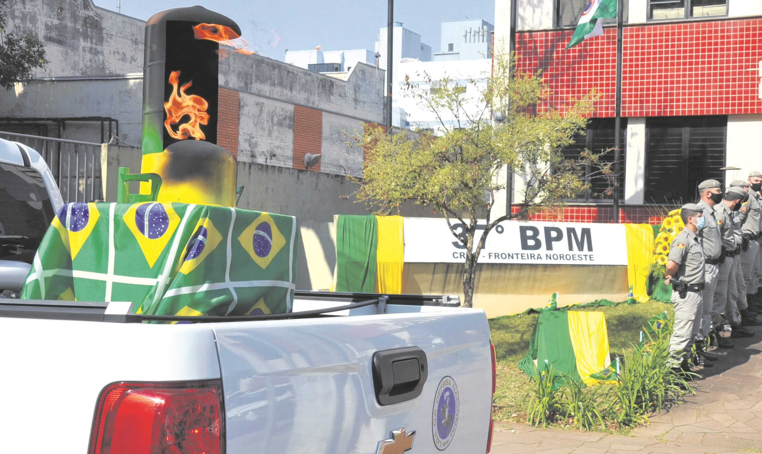 Capa Frederico Westphalen recebe Fogo Simbólico da Pátria nesta quinta-feira