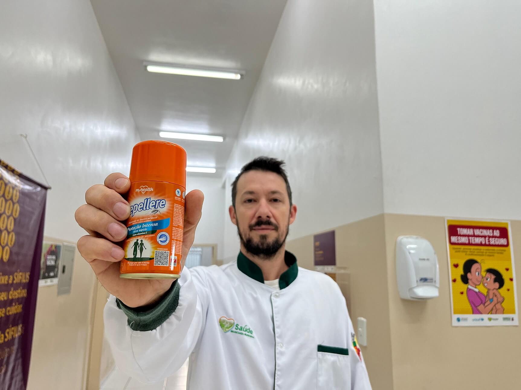 Capa Administração de Frederico Westphalen distribui repelentes gratuitos para combate à dengue