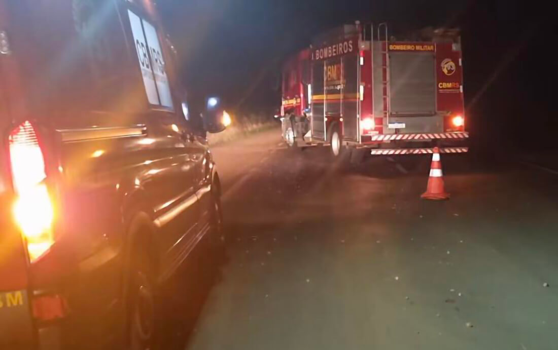 Capa Acidente na RS-342 tira a vida de motorista de carro em Horizontina