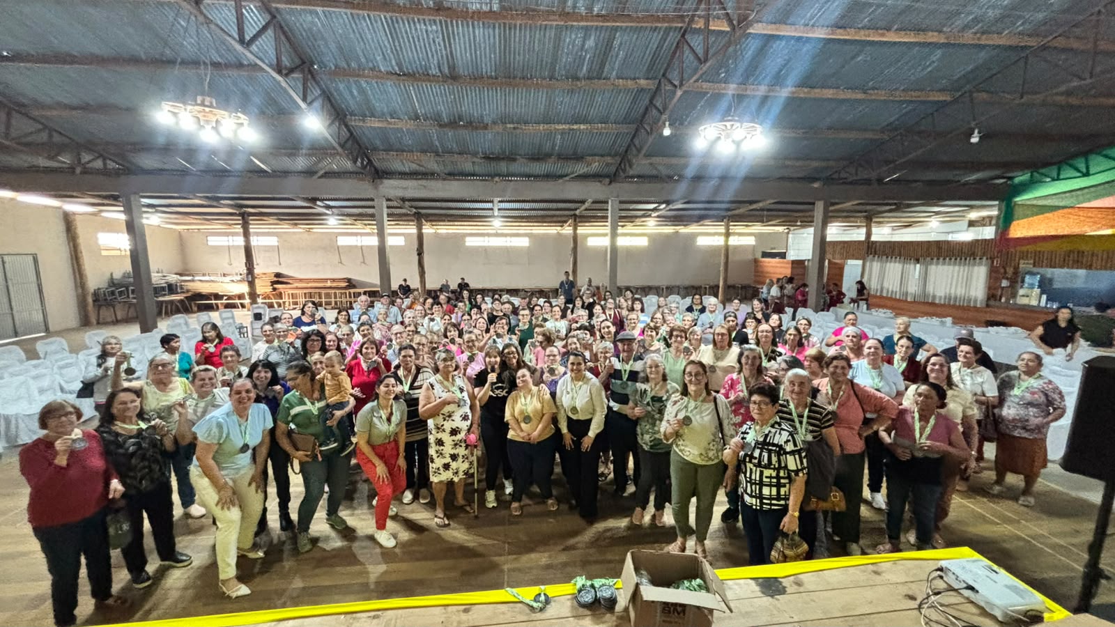 Capa Encontro Bem Viver +60 reúne idosos em tarde de integração e atividades em Liberato Salzano