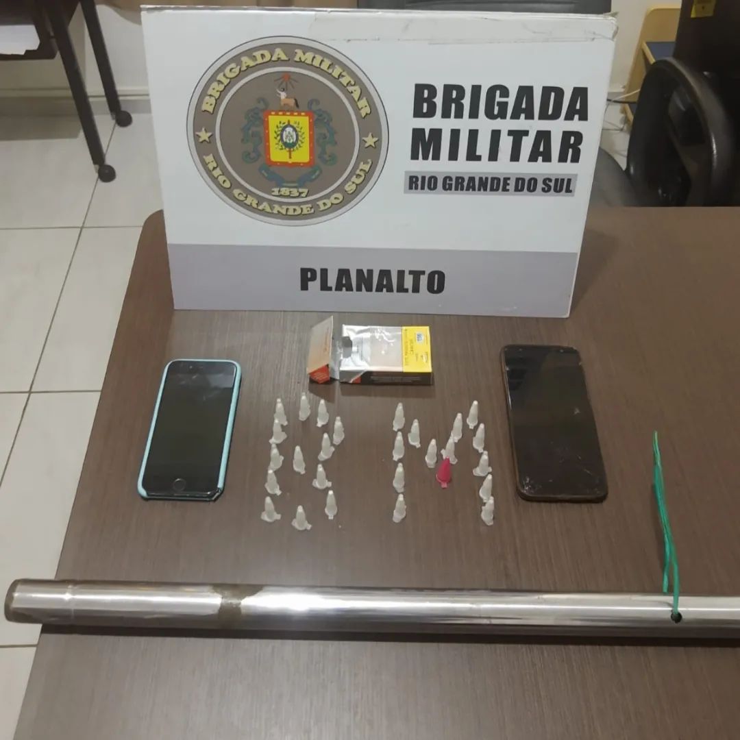 Capa Planalto: homem é preso por tráfico de drogas