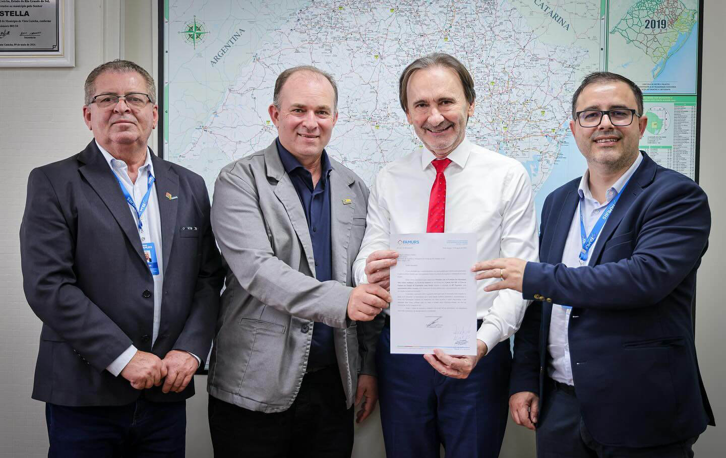 Capa Prefeito de Engenho Velho vai presidir reunião na Expointer sobre acesso asfáltico