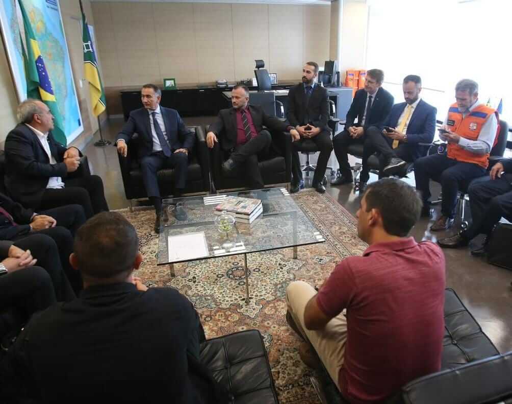 Capa Palmitinho: comitiva dparticipa de audiências com Ministros