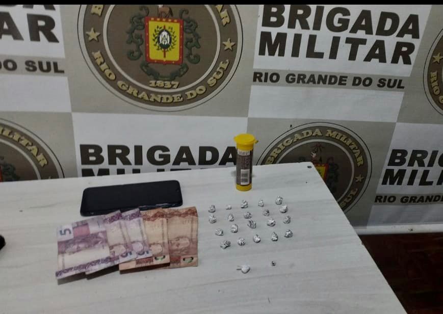 Capa Sarandi: homem é preso por tráfico de drogas