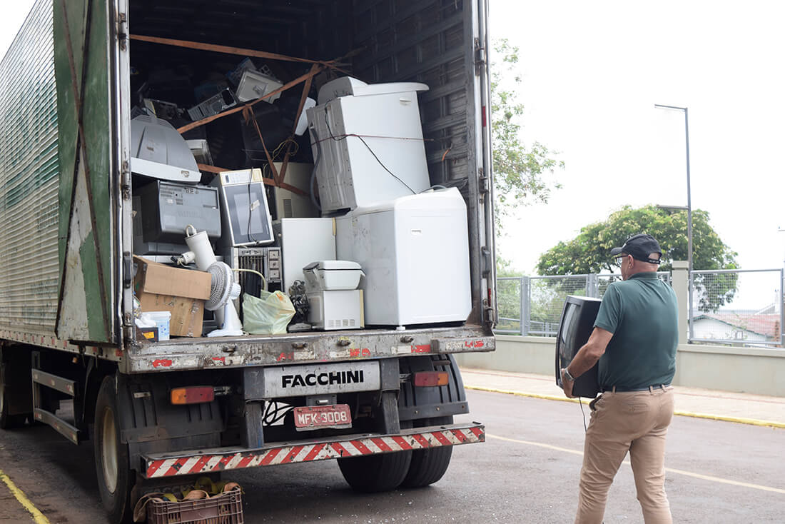 Capa Campanha de descarte de lixo eletrônico acontecerá nesta quinta-feira em Frederico Westphalen