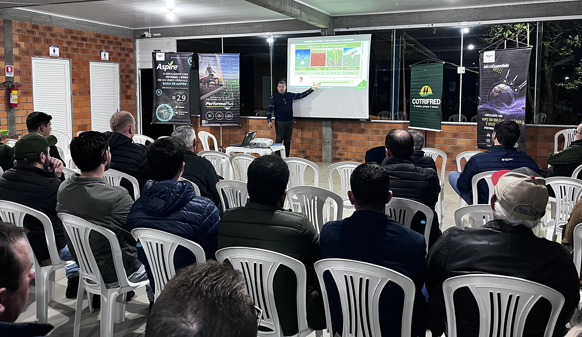 Capa Cotrifred promove encontros sobre inovação e tecnologia para altos rendimentos nas culturas de grãos