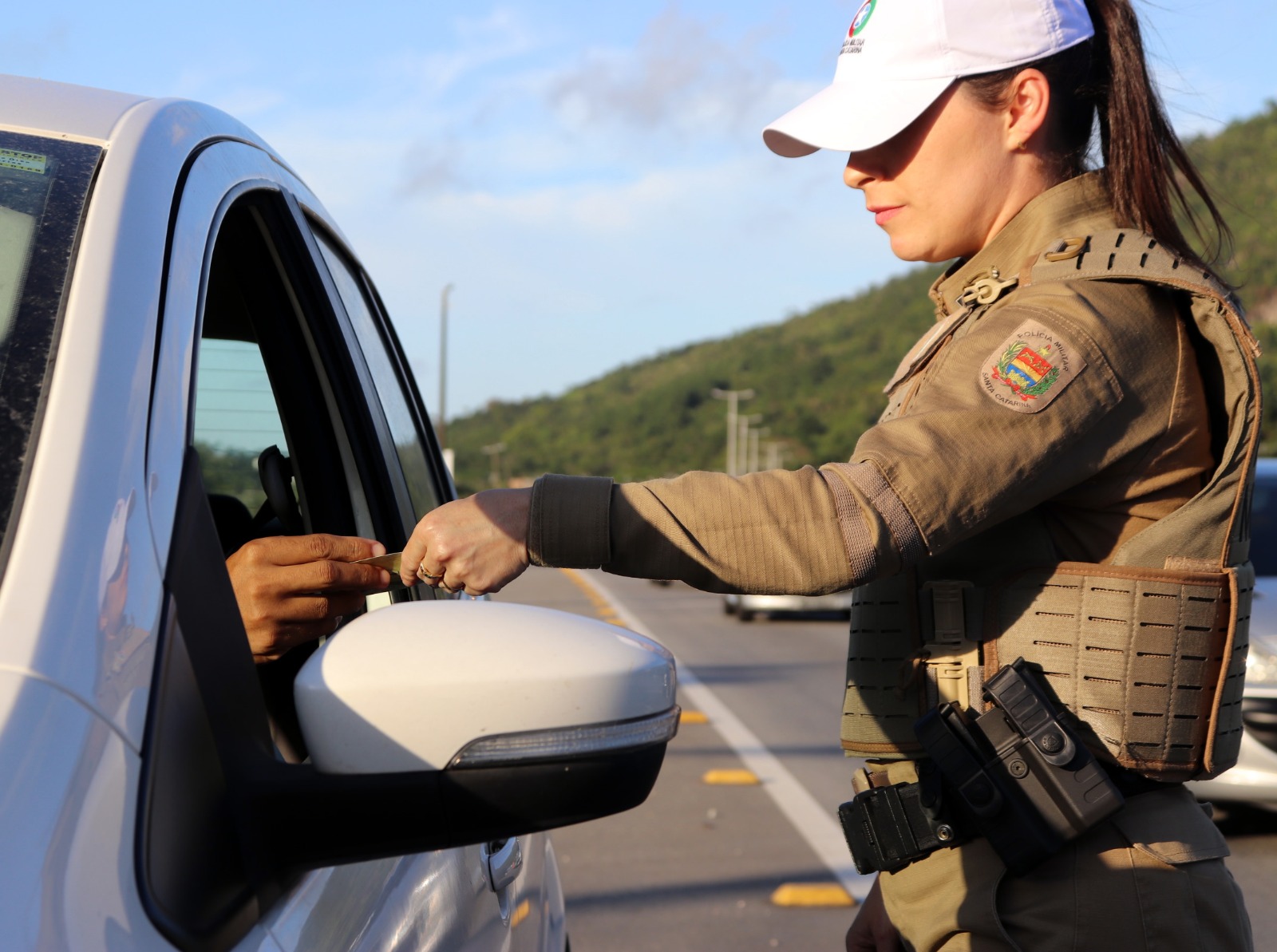 Capa Guatambu firma novo convênio com a Polícia Militar Rodoviária para reforçar patrulhamento nas vias