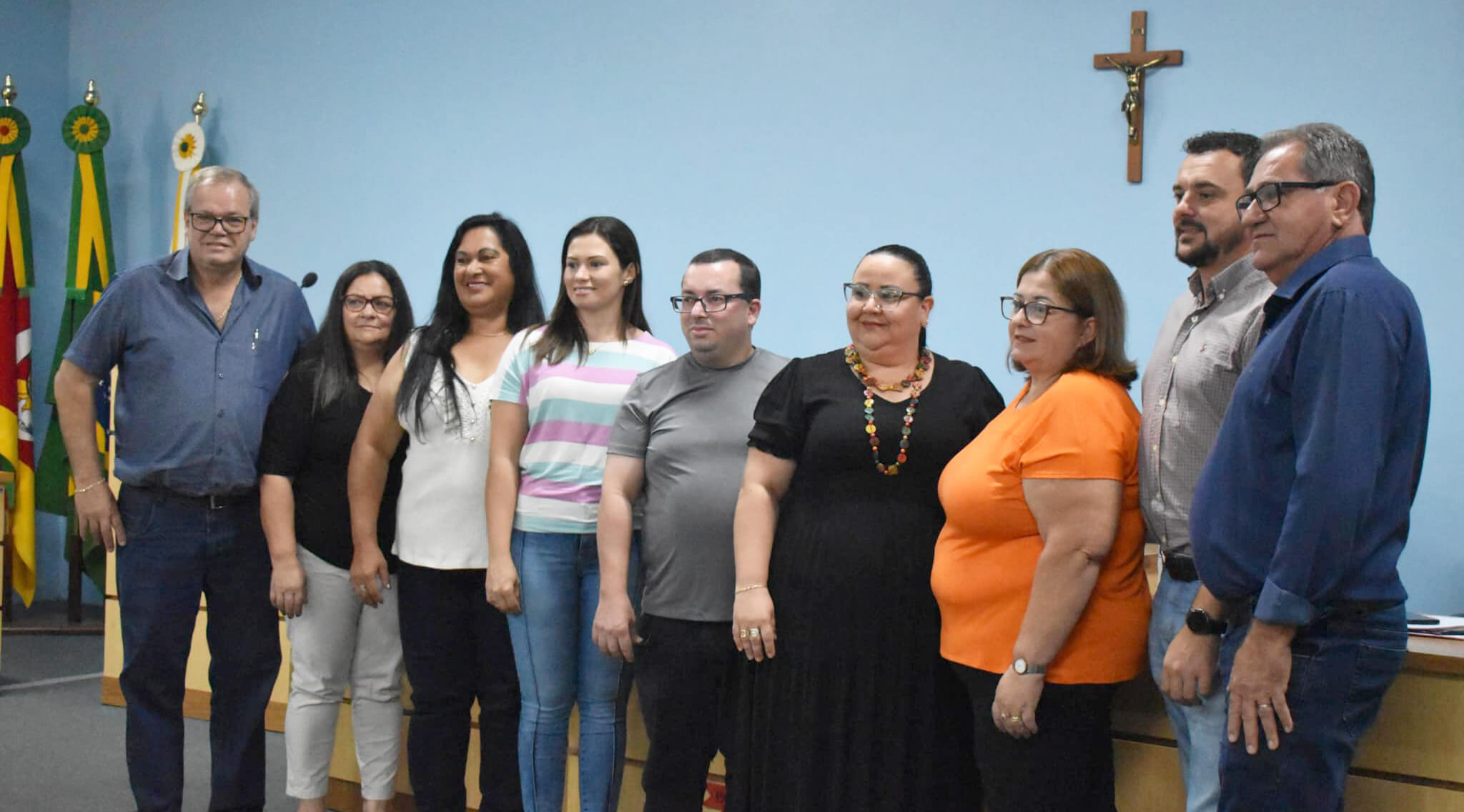 Capa Conselheiros Tutelares de Erval Seco tomam posse
