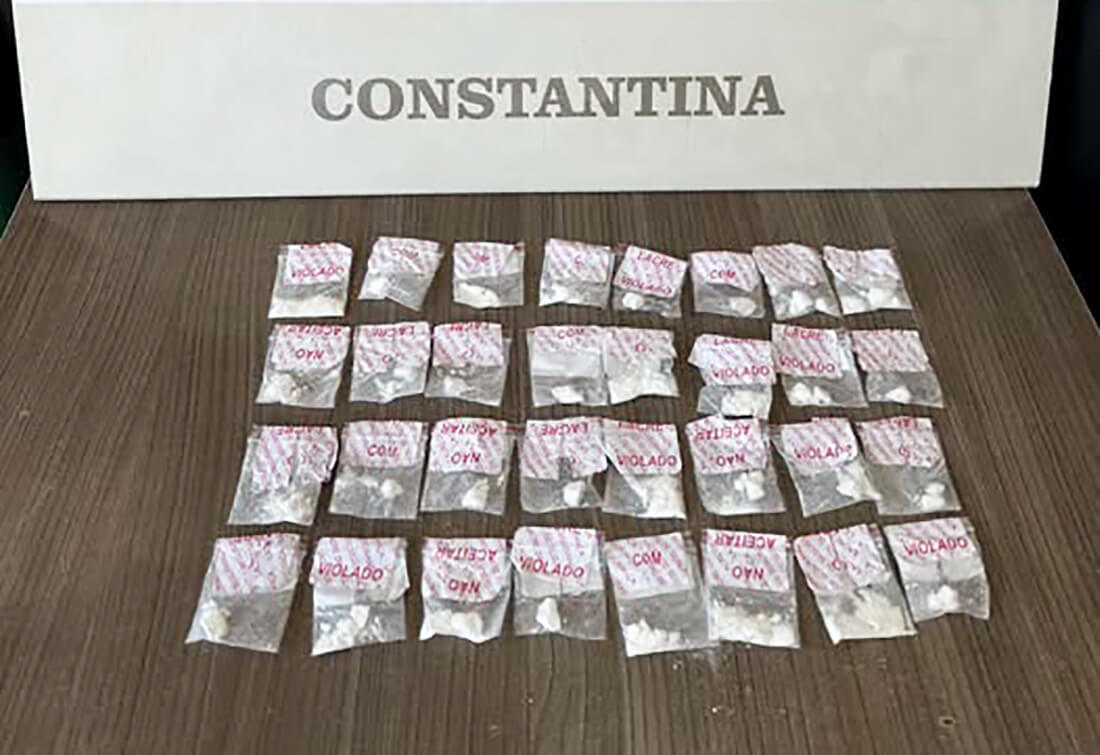 Capa Brigada Militar efetua prisão por tráfico de drogas em Constantina