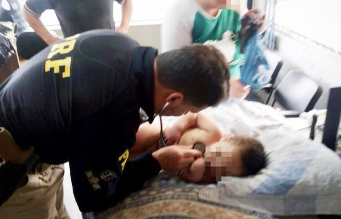 Capa PRFs salvam bebê de 1 ano após afogamento em piscina no RS