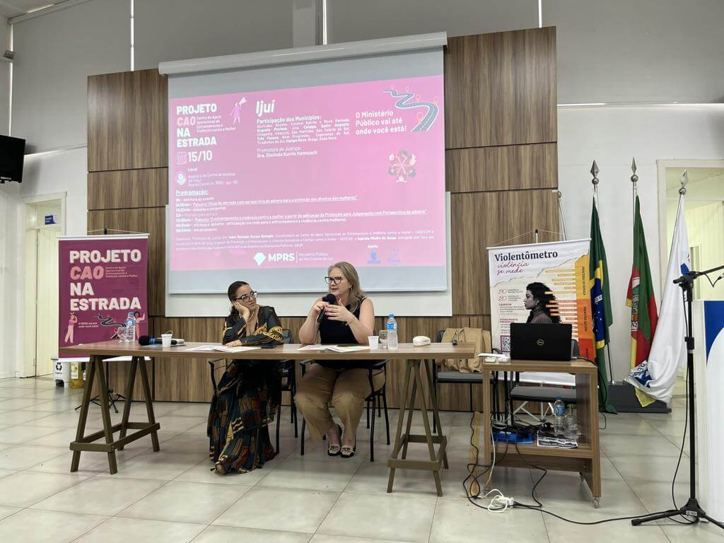 Capa Ijuí recebe projeto CAO na Estrada para capacitação sobre violência contra a mulher