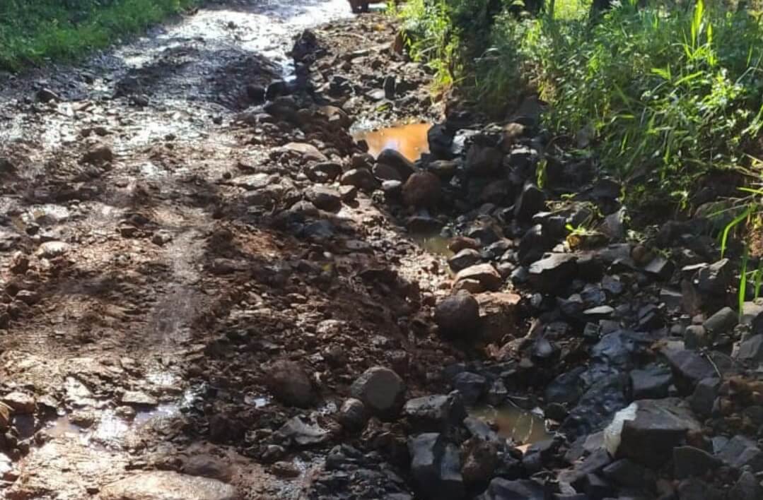 Capa Ametista do Sul: obras realizam ações de reparos após enxurrada