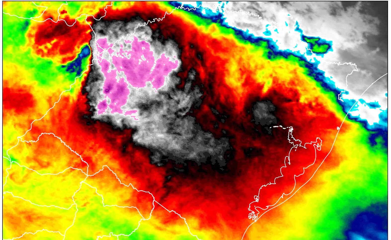 Capa Chuvas em volumes elevados persistirão durante a semana em todo o RS