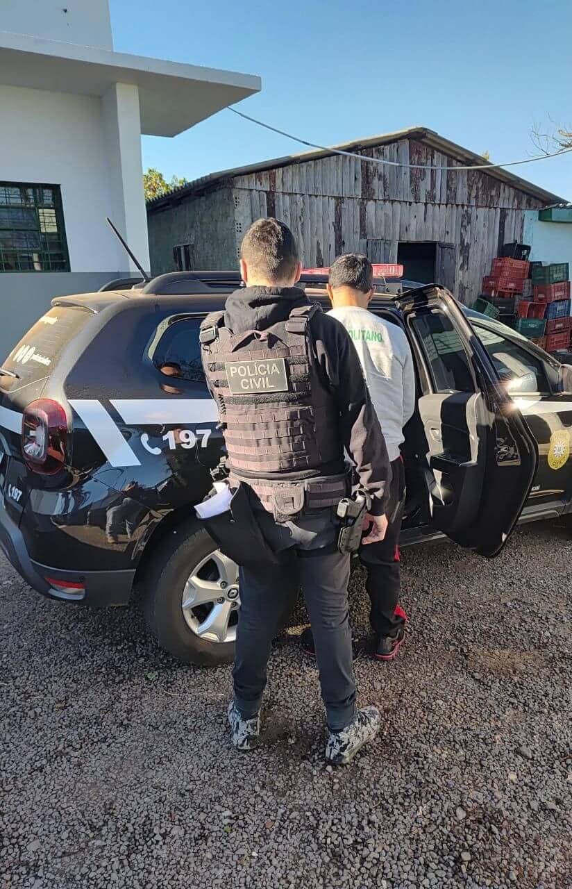 Capa  Polícia Civil prende autor de homicídio em Palmeira das Missões