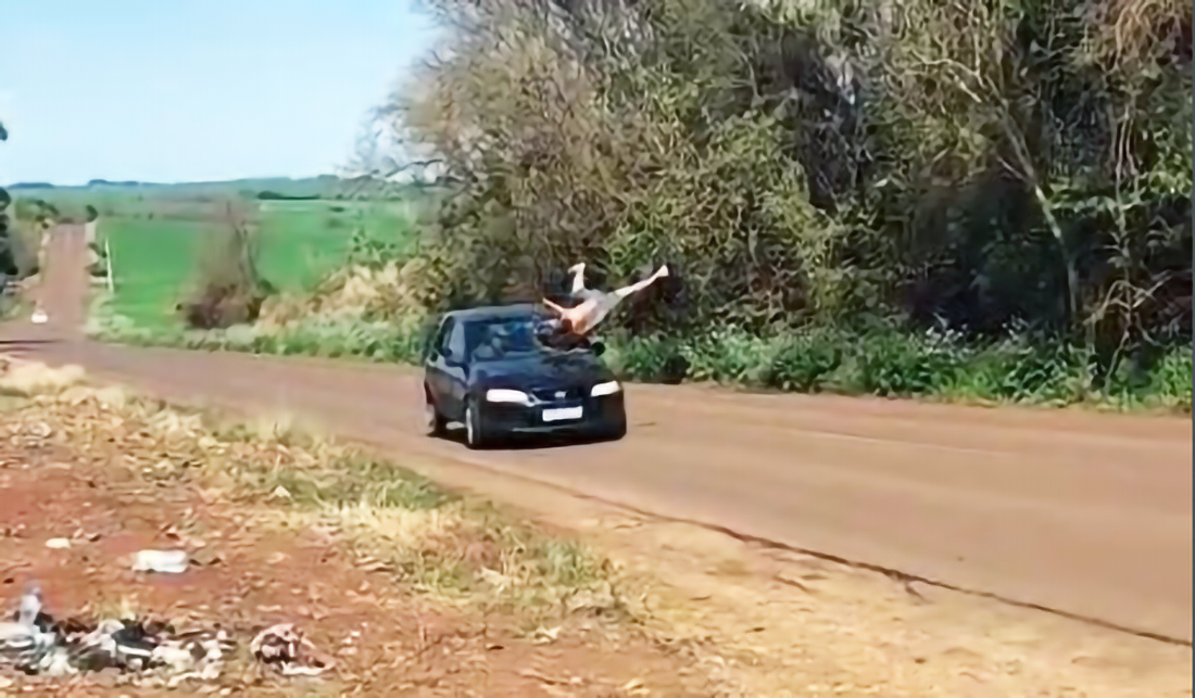 Capa Homem é atropelado após possivelmente se jogar contra veículo em Redentora