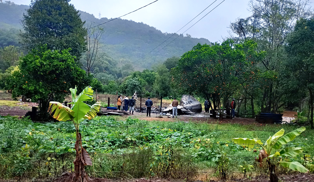 Capa Homem morre em incêndio no interior de Bom Progresso