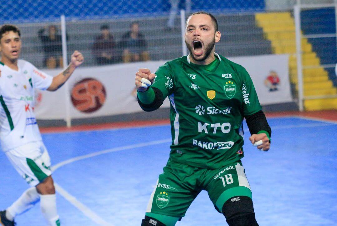 Capa Guarani Futsal vence AVF pelo Gauchão de Futsal