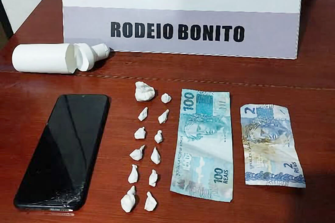 Capa Brigada Militar prende homem por tráfico de drogas em Rodeio Bonito