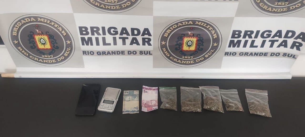 Capa Dupla é presa por tráfico de entorpecentes em Nonoai