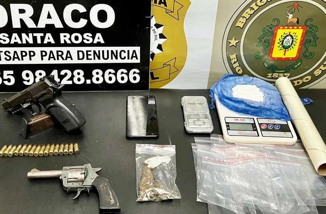 Capa Brigada Militar e Polícia Civil cumprem mandado de busca e apreensão em Boa Vista do Buricá e Santa Rosa