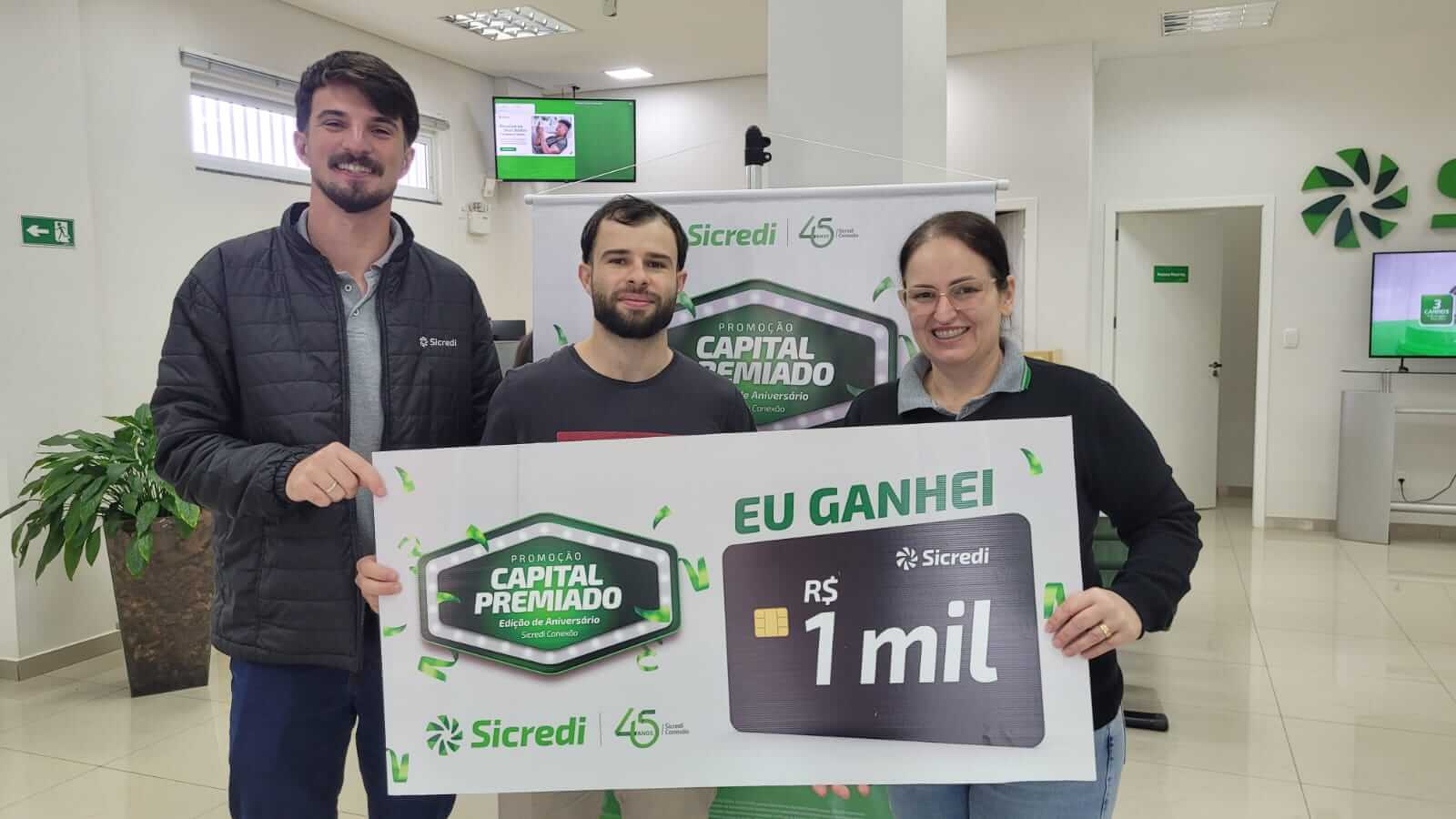 Capa Sicredi Conexão contempla mais de 150 associados em sorteio da campanha Capital Premiado