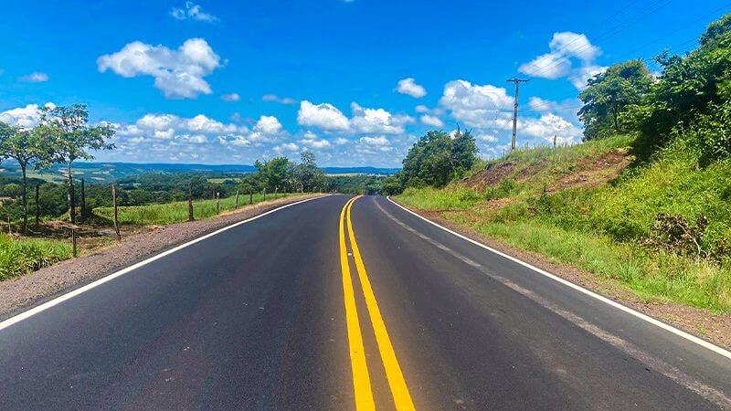 Capa Estado investe R$ 5 milhões em rodovias do Médio Alto Uruguai