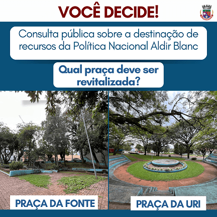 Capa Consulta pública: escolha da revitalização de espaço cultural em Frederico Westphalen