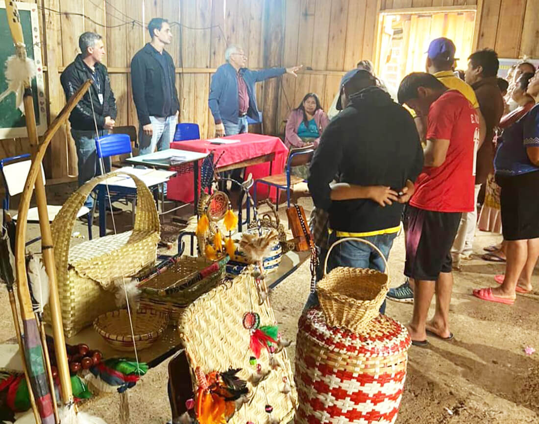 Capa Famílias indígenas de São Pedro das Missões recebem carteiras de artesãos para incentivar geração de renda