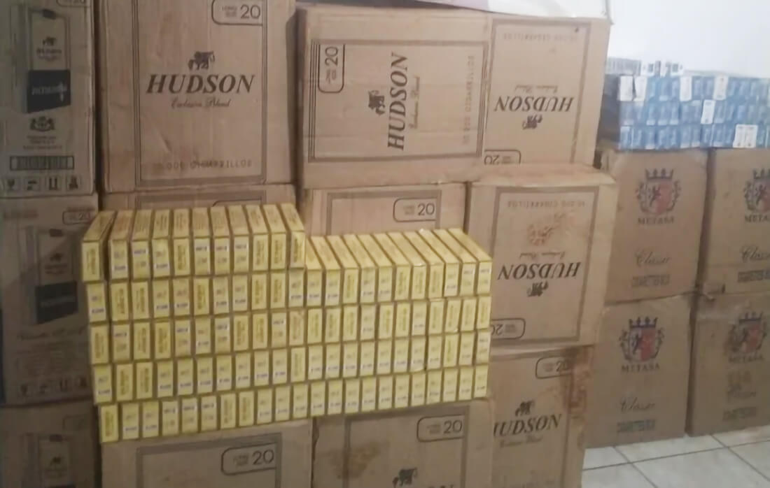 Capa Brigada Militar apreende 29 mil maços de cigarros contrabandeados no Noroeste do RS