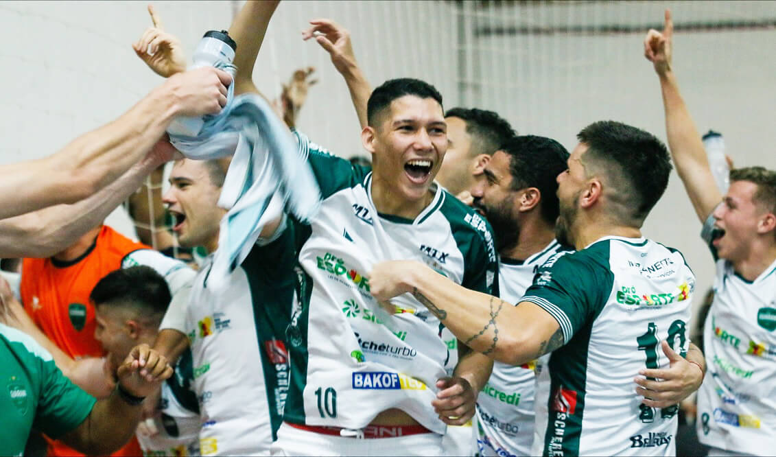 Capa Guarani Futsal está na final da Copa dos Pampas