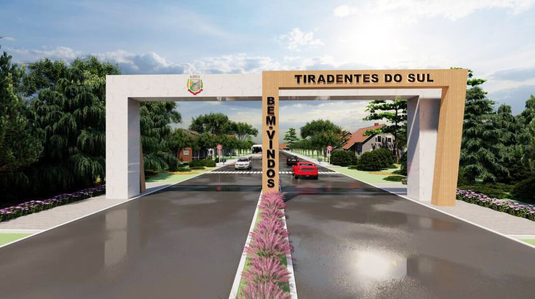 Capa Novo pórtico na entrada de Tiradentes do Sul será inaugurado nesta sexta-feira