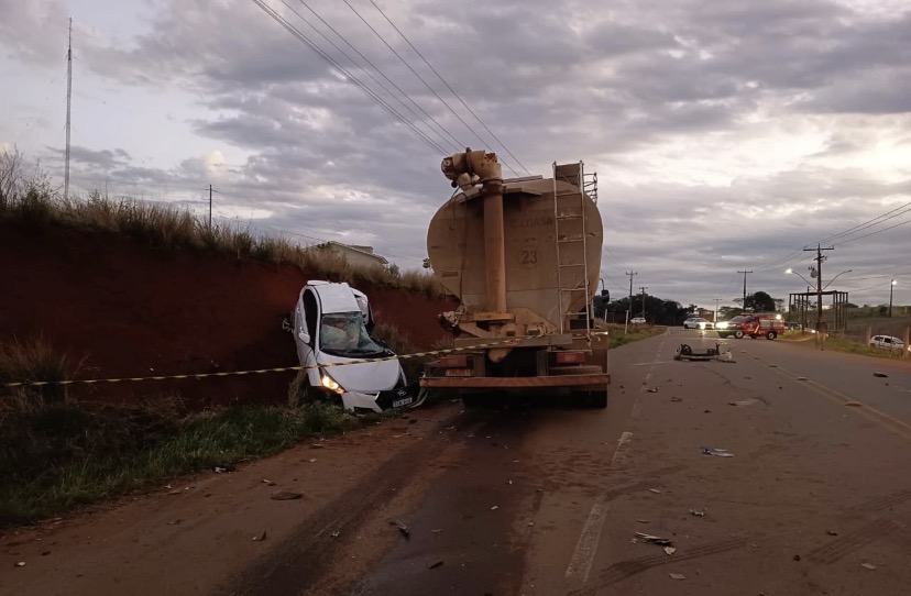 Capa Colisão em trevo da RS-463 deixa dois mortos no Norte do RS