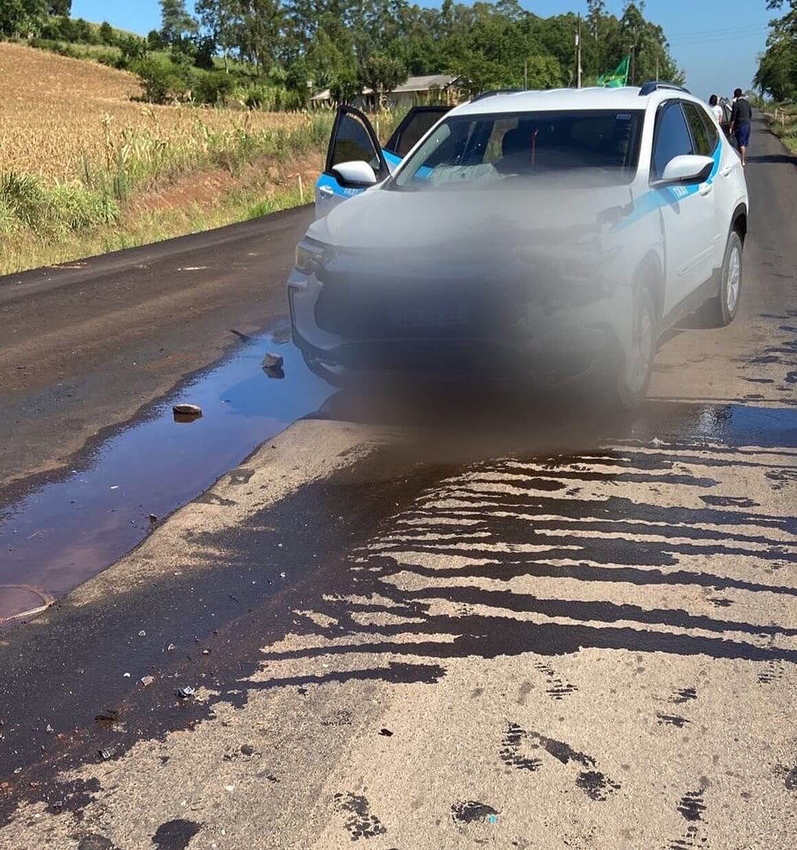 Capa Acidente deixa quatro pessoas feridas em Iraí