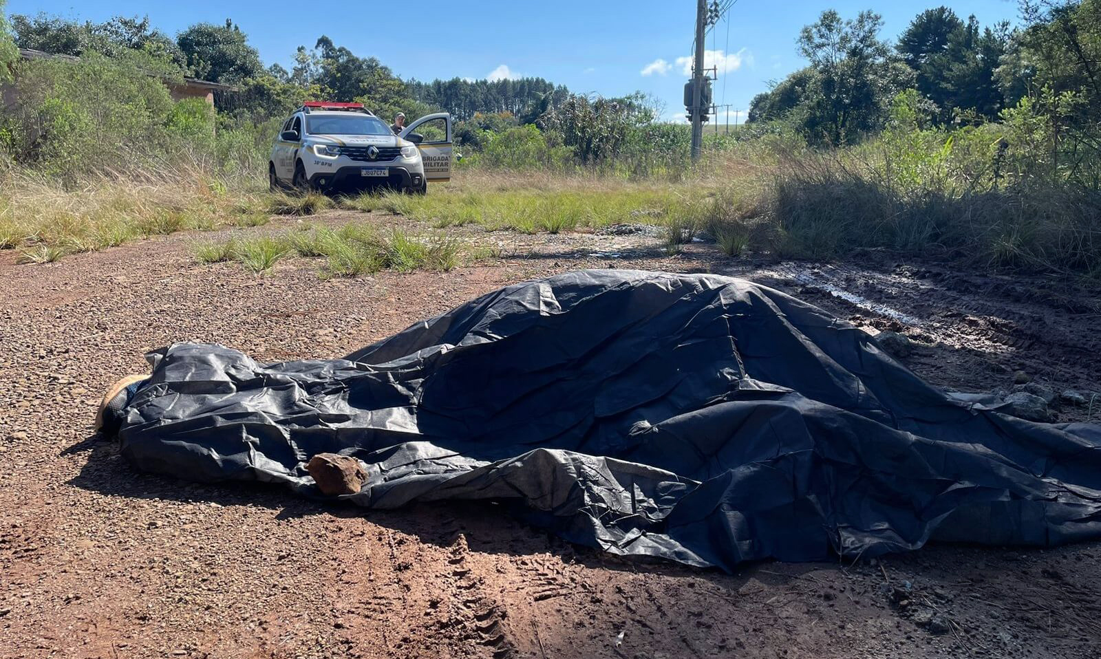 Capa Identificado o jovem encontrado morto a tiros as margens de rodovia em Ronda Alta